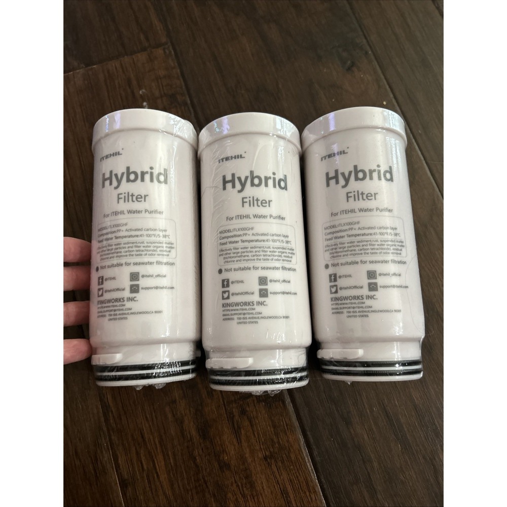 Set Of 3 ITEHIL Hybrid Water Filter For Water Purifier Unit